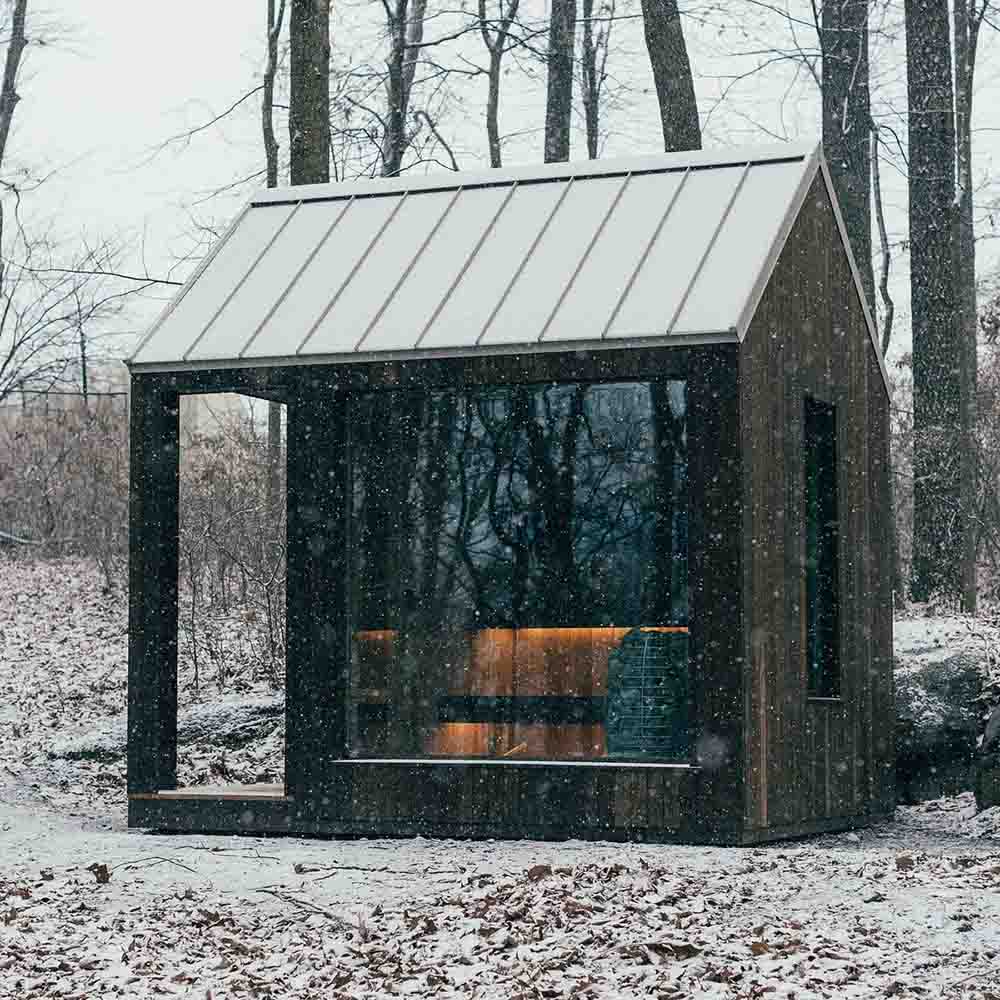 Spire sauna