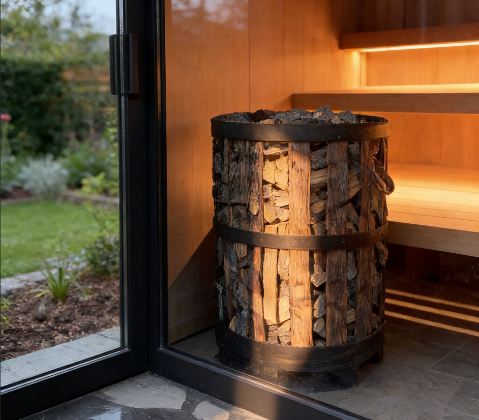 Outdoor Infrared Gable Roof Sauna Room